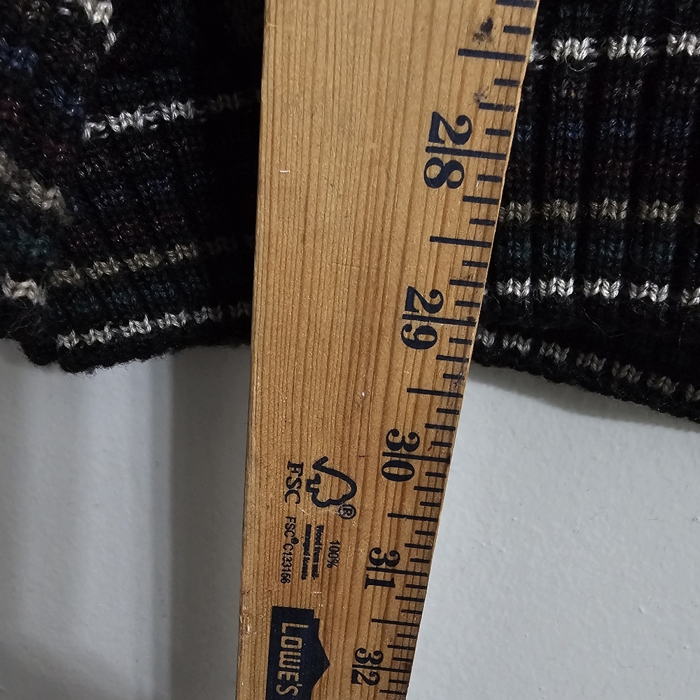 Vintage 90's TOSANI Canada Wool Blend 3D Knit Crewneck Sweater Men's Size XL - Picture 5 of 5